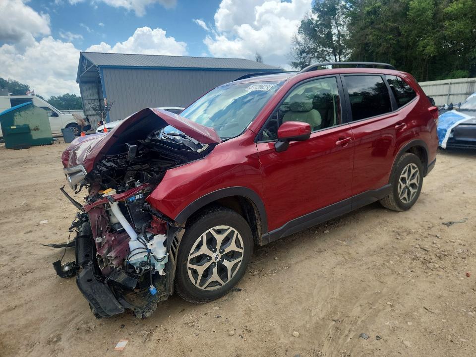 2019 Subaru VIN JF2SKAGC2KH561766 COPART salvage auction — FRONT END, Salvage Title, sold $1,800 on 2026-07-31 (photo 1)
