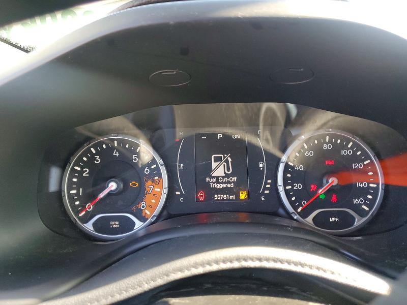2016 Jeep Renegade VIN ZACCJBBT9GPC57501 COPART salvage auction — REAR END, In - Cert Of Title-Salvage Title, sold $2,550 on 2026-07-31 (photo 9)