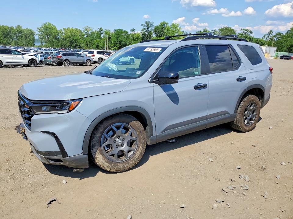 2024 Honda Pilot VIN 5FNYG1H67RB018958 COPART salvage auction — FRONT END, Ct - Cert Of Title-Salvage, sold $10,200 on 2026-07-09 (photo 1)