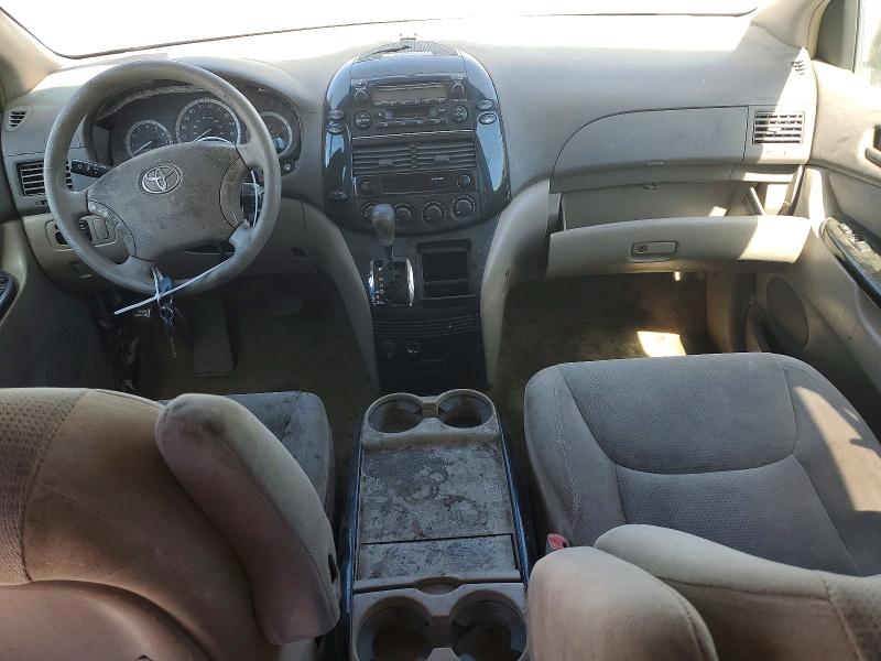 2005 Toyota Sienna VIN 5TDZA23C95S356845 COPART salvage auction — FRONT END, Ca - Certificate Of Title, sold $100 on 2026-07-23 (photo 8)