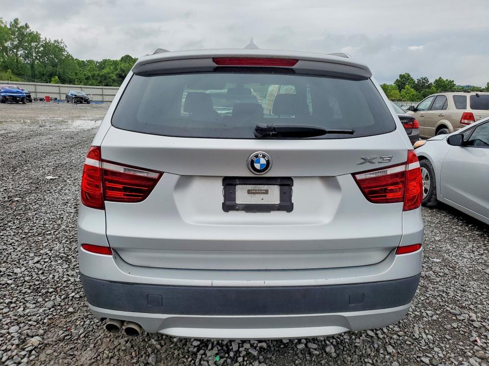 2011 BMW X3 VIN 5UXWX5C55BL702518 COPART salvage auction — NORMAL WEAR, AL - CERTIFICATE OF TITLE, sold $425 on 2026-07-14 (photo 6)