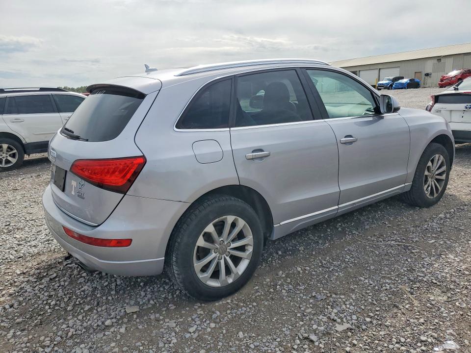 2017 Audi Q5 VIN WA1C2AFP4HA040356 COPART salvage auction — FRONT END, Tn - Salvage Certificate, sold $3,550 on 2026-07-30 (photo 3)