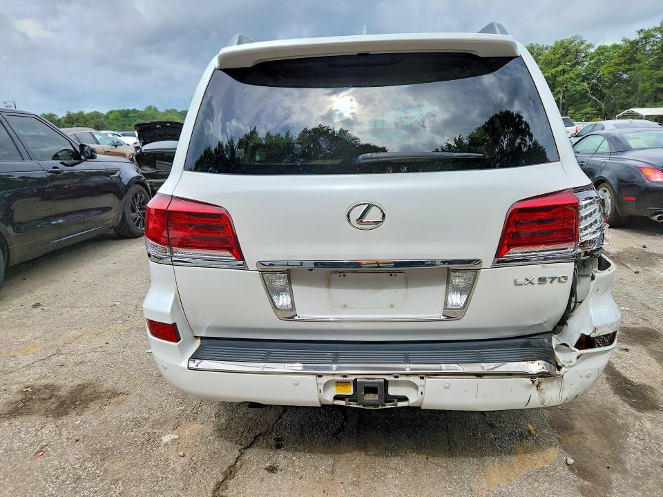 2013 Lexus Lx 570 VIN JTJHY7AX0D4101776 COPART salvage auction — REAR END, Ga - Cert Of Title-Salvage, sold $20,100 on 2026-07-24 (photo 6)