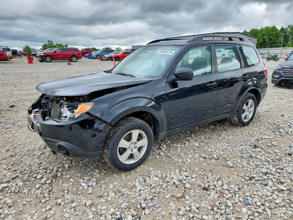 2010 Subaru Forester VIN JF2SH6BC5AG793382 COPART salvage auction — FRONT END, MI - CERTIFICATE OF TITLE, sold $500 on 2026-07-09 (photo 1)