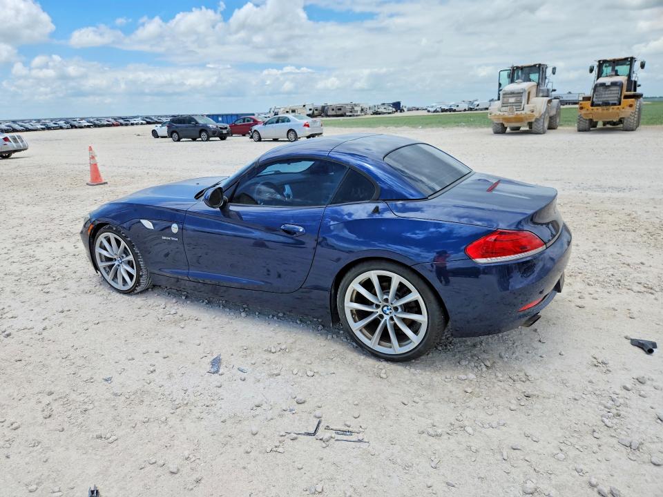 2011 BMW Z4 VIN WBALM7C50BE383930 COPART salvage auction — MECHANICAL, TX - CERTIFICATE OF TITLE, sold $2,600 on 2026-07-02 (photo 2)