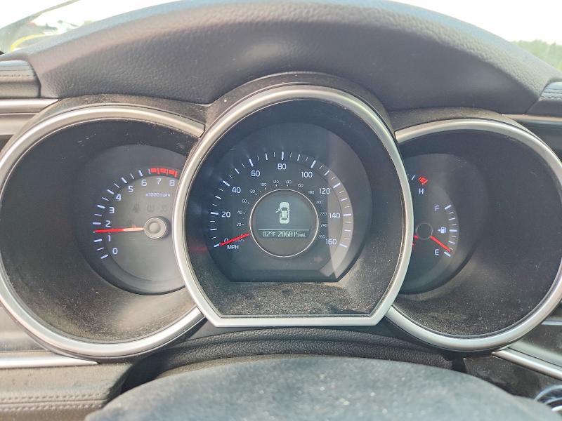 2015 Kia Optima VIN 5XXGN4A76FG478689 COPART salvage auction — REAR END, Il - Salvage Certificate, sold $250 on 2026-07-30 (photo 9)