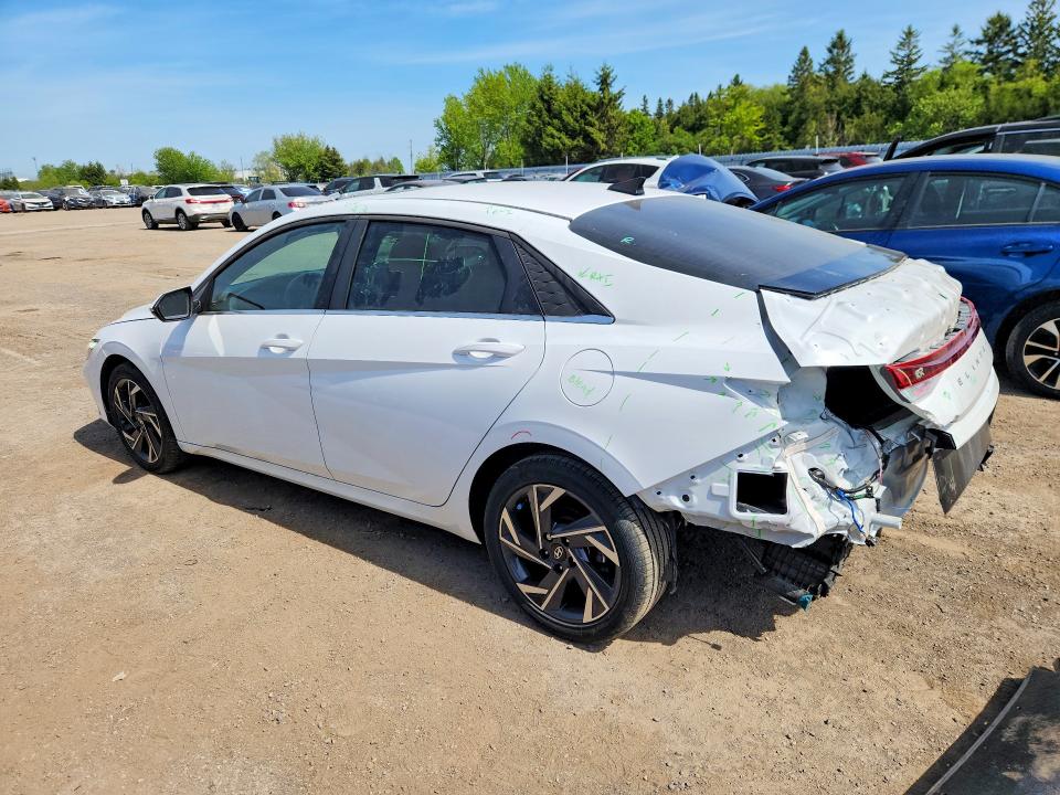 2025 Hyundai Elantra VIN KMHLN4DJ7SU179816 COPART salvage auction — REAR END, ON - PERMIT SALVAGE, sold $2,600 on 2026-07-21 (photo 2)