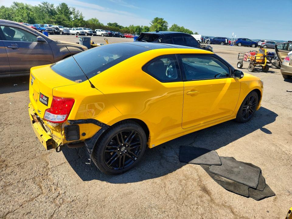 2012 Scion Tc VIN JTKJF5C77C3028673 COPART salvage auction — REAR END, Pa - Certificate Of Salvage, sold $400 on 2026-07-21 (photo 3)