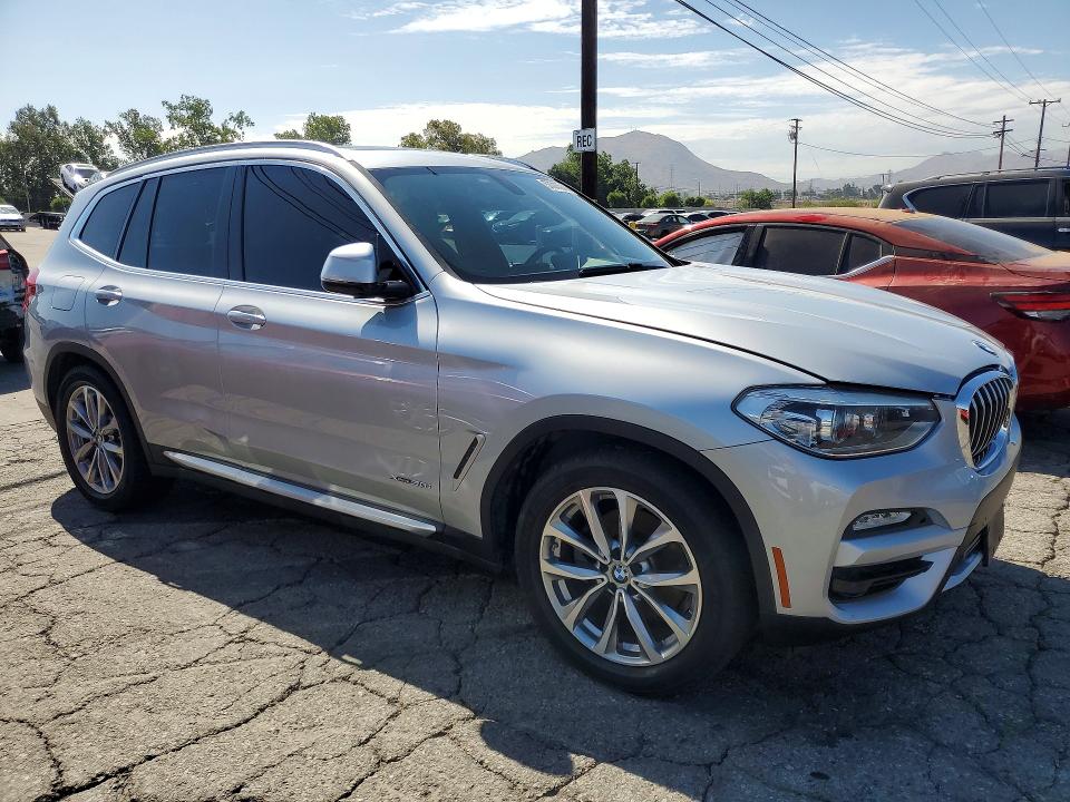 2018 BMW VIN 5UXTR9C57JLD64206 COPART salvage auction — MINOR DENT/SCRATCHES, Ca - Dis/Dlr/Exp Only Clean Title, sold $4,400 on 2026-07-11 (photo 4)