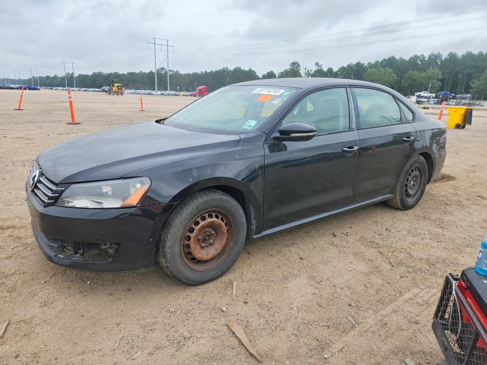 2012 Volkswagen Passat VIN 1VWAH7A33CC033508 COPART salvage auction — MINOR DENT/SCRATCHES, La - Certificate Of Title (P), sold $700 on 2026-07-04 (photo 1)