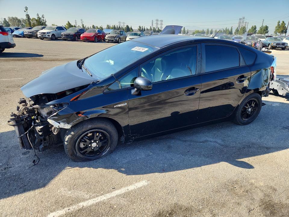 2014 Toyota Prius VIN JTDKN3DU9E0377619 COPART salvage auction — FRONT END, Ca - Salvage Certificate, sold $925 on 2026-07-09 (photo 1)