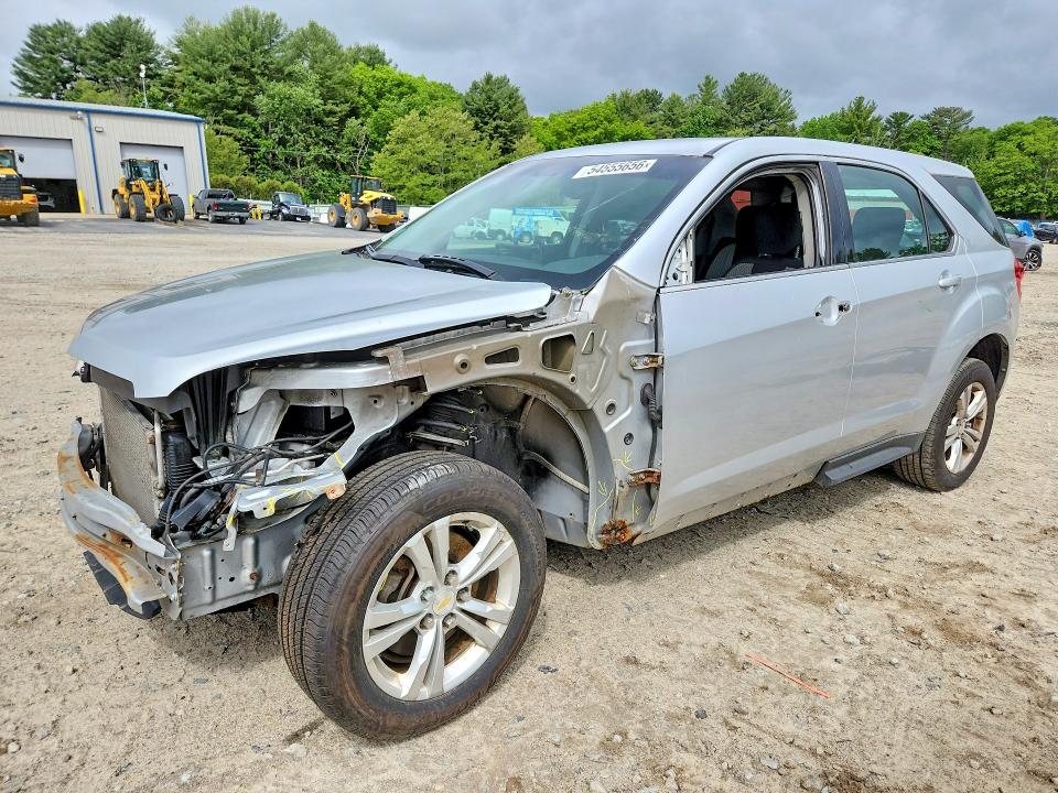 2011 Chevrolet Equinox VIN 2CNFLCECXB6242550 COPART salvage auction — FRONT END, MA - CERT OF TITLE-RECONSTRCTD COLL, sold $400 on 2026-07-20 (photo 1)