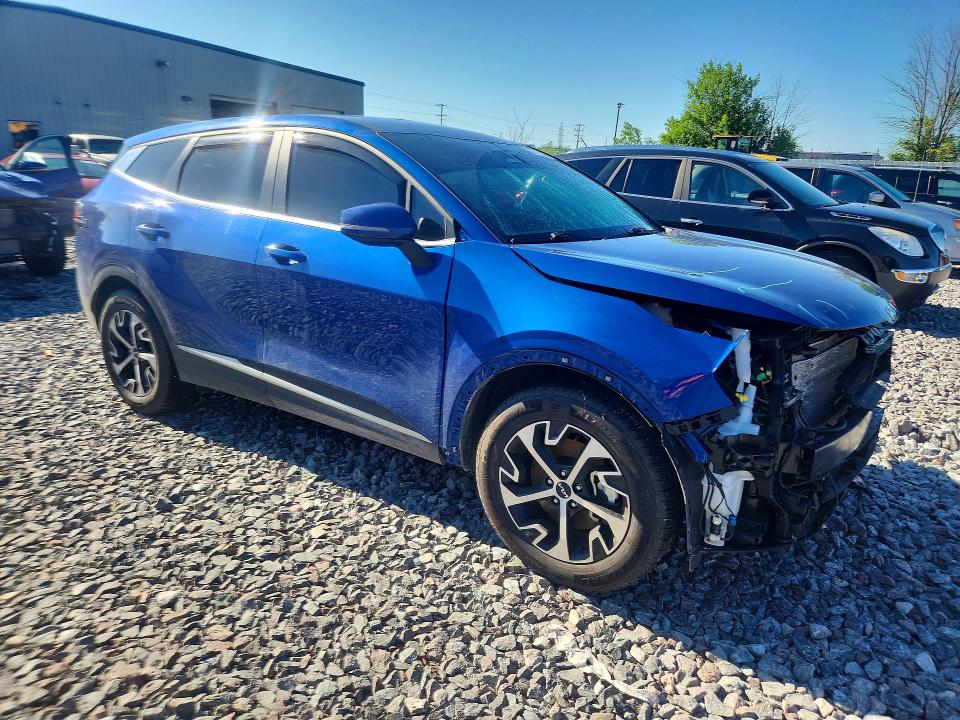 2023 Kia Sportage VIN 5XYK33AF9PG038237 COPART salvage auction — FRONT END, Wi - Cert Of Title-Salvage Vehicle, sold $6,500 on 2026-07-27 (photo 4)
