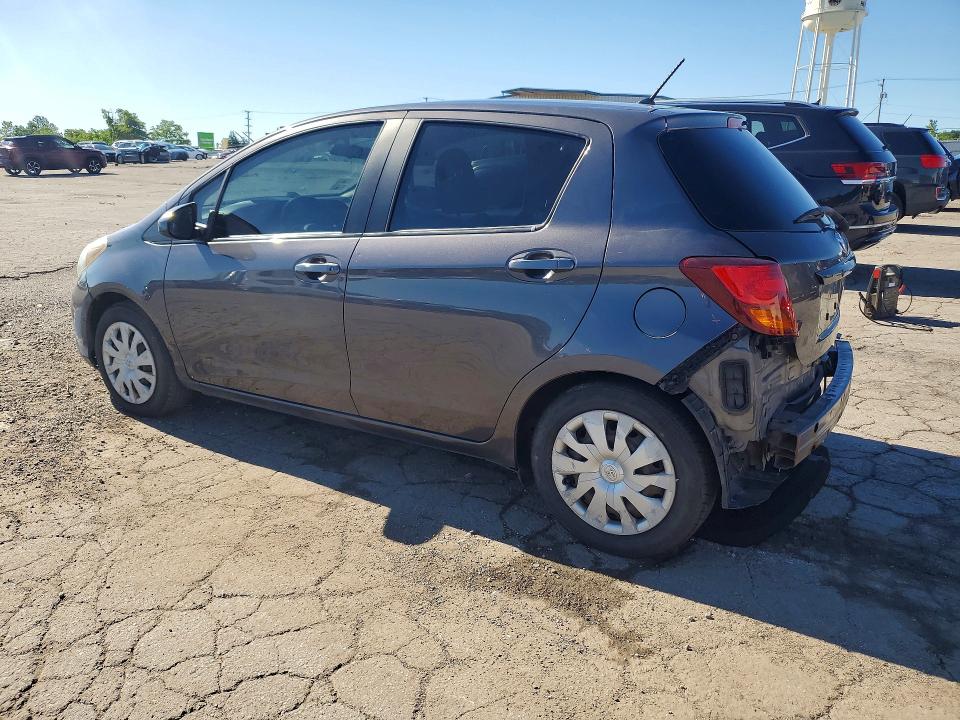 2015 Toyota Yaris VIN VNKKTUD33FA046539 COPART salvage auction — REAR END, Il - Salvage Certificate, sold $1,900 on 2026-07-31 (photo 2)