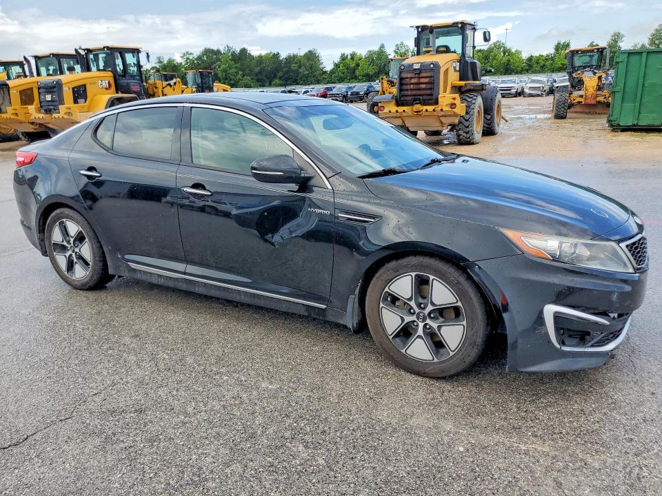 2013 Kia Optima hybrid VIN KNAGM4AD9D5054284 COPART salvage auction — SIDE, TX - CERTIFICATE OF TITLE, sold $150 on 2026-07-24 (photo 4)