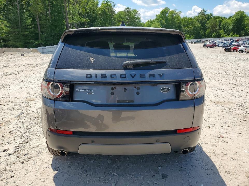 2017 Land rover Discovery VIN SALCR2BG1HH663494 COPART salvage auction — FRONT END, Ma - Cert Of Title-Salvage, sold $2,300 on 2026-07-08 (photo 6)