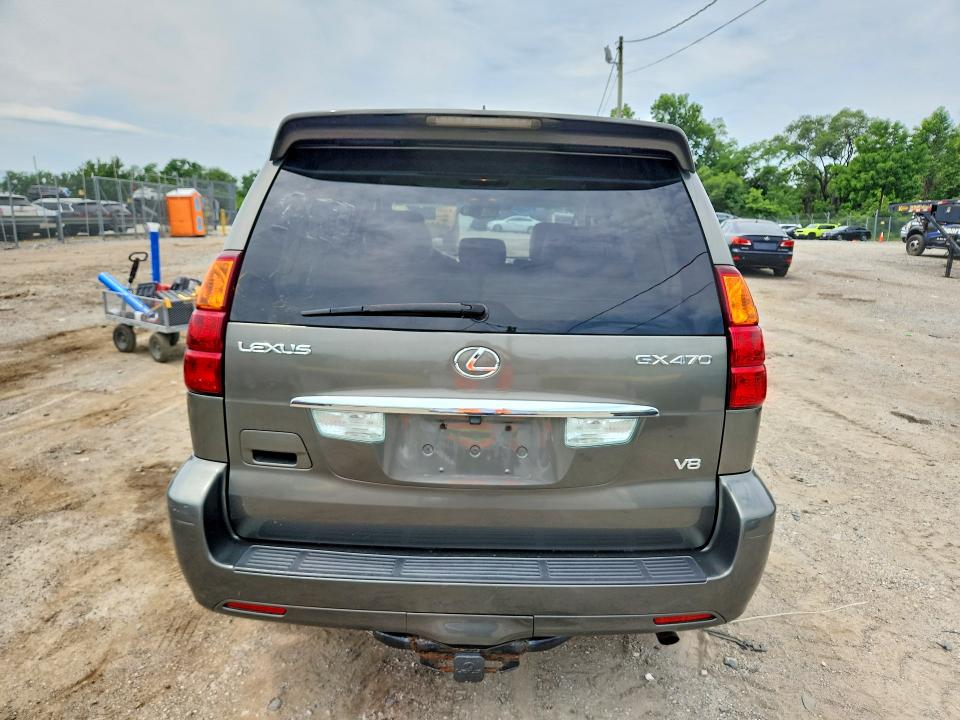 2006 Lexus Gx 470 VIN JTJBT20X960103853 COPART salvage auction — MINOR DENT/SCRATCHES, MD - DEALER ONLY CLEAN TITLE (P), sold $5,500 on 2026-07-30 (photo 6)