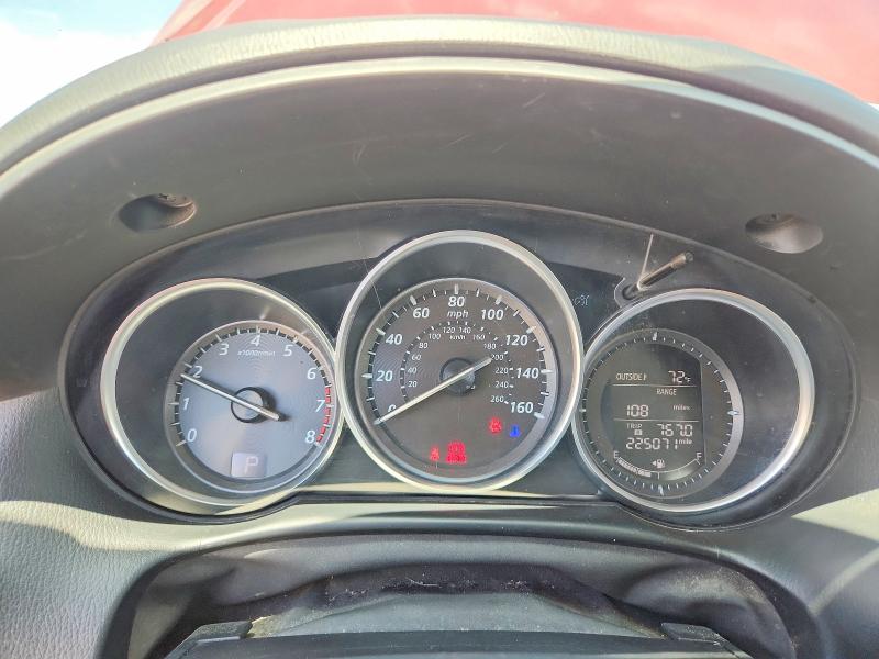 2013 Mazda Cx-5 VIN JM3KE4BE4D0167369 COPART salvage auction — FRONT END, Co - Salvage Title, sold $1,800 on 2026-07-31 (photo 9)
