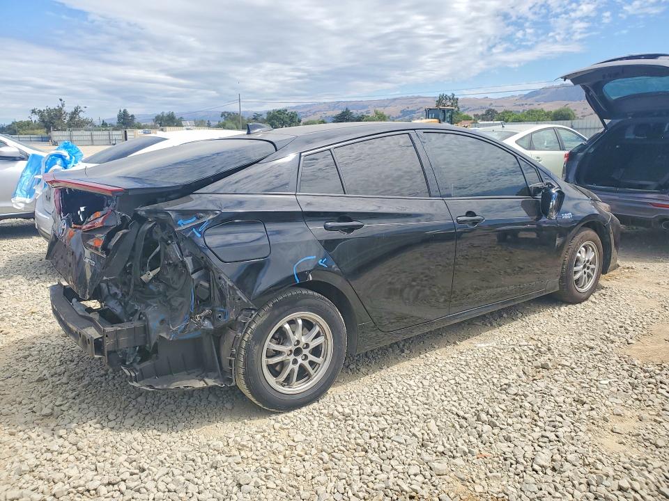 2020 Toyota Prius prime VIN JTDKARFP5L3154639 COPART salvage auction — REAR END, Ca - Salvage Certificate, sold $5,800 on 2026-07-28 (photo 3)