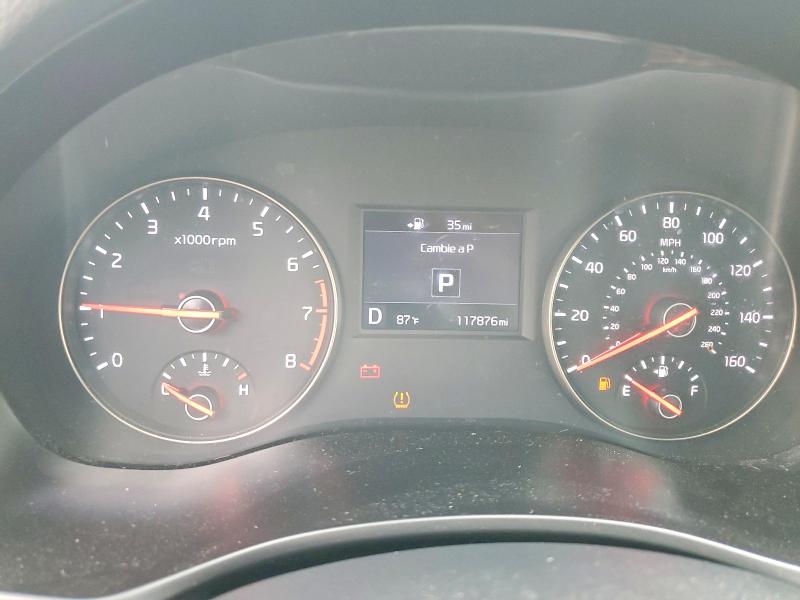 2017 Kia VIN KNALB4J12H5094321 COPART salvage auction — MINOR DENT/SCRATCHES, Fl - Certificate Of Title, sold $4,800 on 2026-07-27 (photo 9)