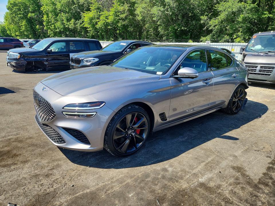 2023 Genesis G70 VIN KMTG54TE3PU130938 — COPART salvage auction photo