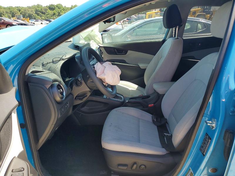 2023 Hyundai Kona VIN KM8K62AB7PU977878 COPART salvage auction — FRONT END, Ga - Certificate Of Title, sold $2,200 on 2026-07-07 (photo 7)
