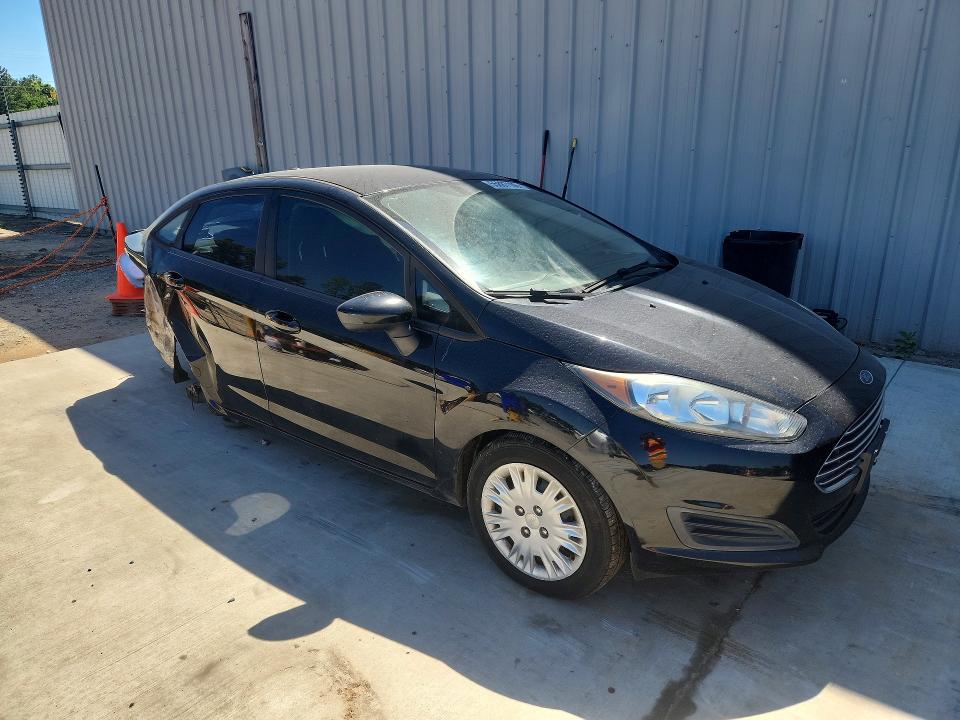 2017 Ford Fiesta VIN 3FADP4AJ0HM155786 COPART salvage auction — REAR END, Ga - Cert Of Title-Salvage, sold $125 on 2026-07-09 (photo 4)