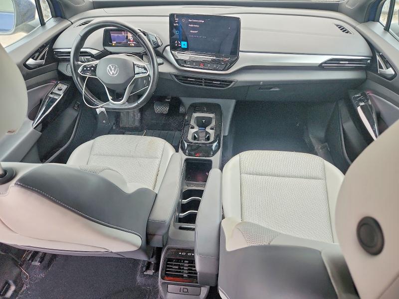 2022 Volkswagen Id.4 VIN WVGUNPE21NP070042 COPART salvage auction — WATER/FLOOD, Tx - Salvage Title-Flood Damage, sold $8,700 on 2026-08-05 (photo 8)