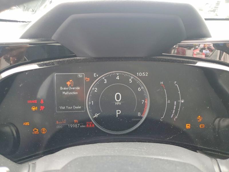 2025 Lexus VIN JTJGDCAZ4S2025408 COPART salvage auction — FRONT END, CA - SALVAGE CERTIFICATE, sold $250 on 2026-07-29 (photo 9)