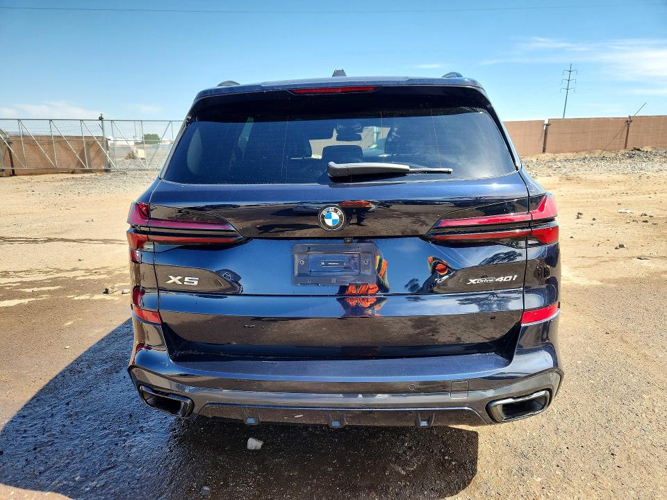 2024 BMW VIN 5UX23EU00R9T74218 COPART salvage auction — ROOF, Nm - Cert Of Title-Salvage, sold $36,000 on 2026-07-16 (photo 6)