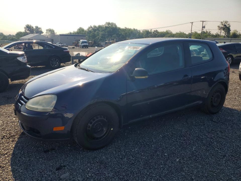 2007 Volkswagen Golf VIN WVWBS71K67W258851 COPART salvage auction — REAR END, Nj - Cert Of Title-Salvage, sold $350 on 2026-07-28 (photo 1)