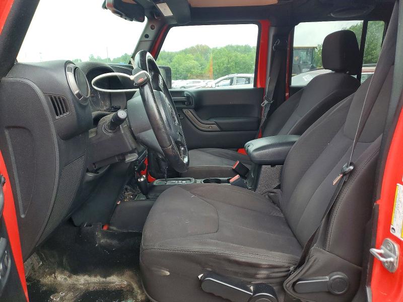 2013 Jeep Wrangler unlimited VIN 1C4BJWDG5DL582536 COPART salvage auction — FRONT END, Ma - Certificate Of Title, sold $2,100 on 2026-07-02 (photo 7)