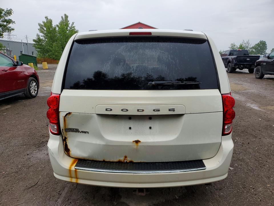 2013 Dodge Caravan VIN 2C4RDGBG0DR671565 COPART salvage auction — MECHANICAL, On - Permit No Brand - Unfit, sold $400 on 2026-08-11 (photo 6)