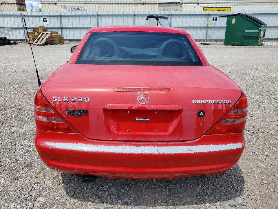 1999 Mercedes-benz Slk-class VIN WDBKK47F7XF098289 COPART salvage auction — HAIL, OH - CERTIFICATE OF TITLE, sold $475 on 2026-07-10 (photo 6)