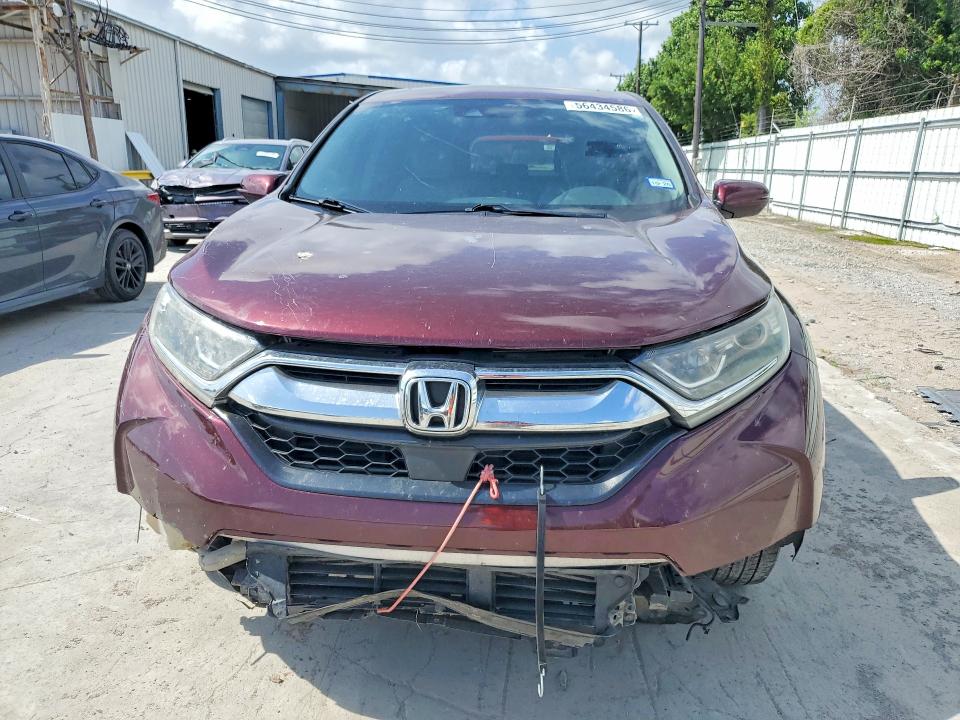 2019 Honda Cr-v VIN 7FARW1H89KE008435 COPART salvage auction — FRONT END, Tx - Salvage Vehicle Title, sold $5,900 on 2026-07-14 (photo 5)