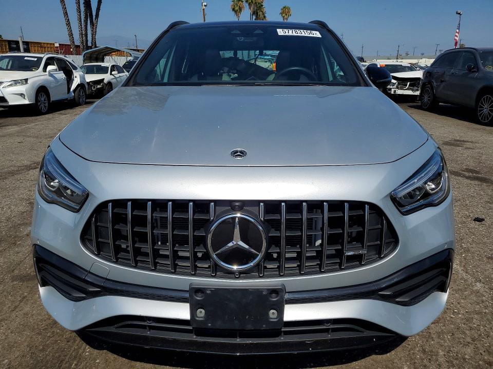 2021 Mercedes-benz Gla-klasse amg VIN W1N4N5BBXMJ264656 COPART salvage auction — REAR END, CA - SALVAGE CERTIFICATE, sold $12,900 on 2026-07-31 (photo 5)
