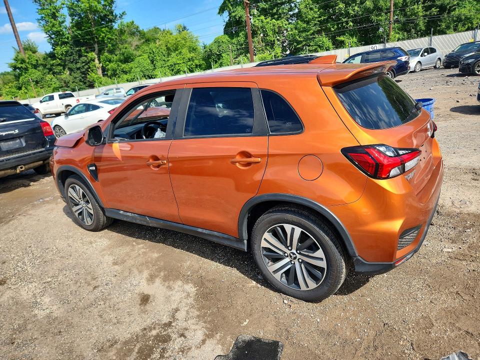 2022 Mitsubishi Outlander VIN JA4APUAU7NU009541 COPART salvage auction — FRONT END, Pa - Certificate Of Salvage, sold $175 on 2026-07-29 (photo 2)