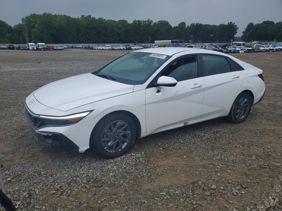 2025 Hyundai Elantra VIN KMHLM4DJ0SU139192 COPART salvage auction — UNDERCARRIAGE, Ar - Cert Of Title-Salvage, sold $7,200 on 2026-07-27 (photo 1)