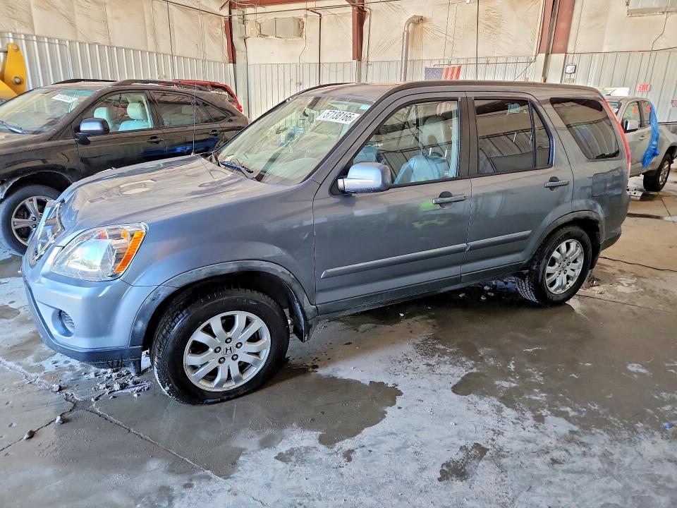 2006 Honda Cr-v VIN JHLRD78936C002715 COPART salvage auction — FRONT END, Wi - Certificate Of Title, sold $1,250 on 2026-07-06 (photo 1)