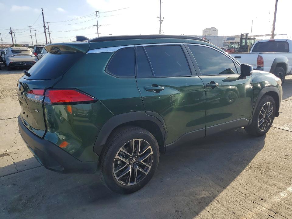 2026 Toyota Corolla cross VIN 7MUDAAAG5TV166697 COPART salvage auction — FRONT END, Ca - Salvage Certificate, sold $9,800 on 2026-07-20 (photo 3)