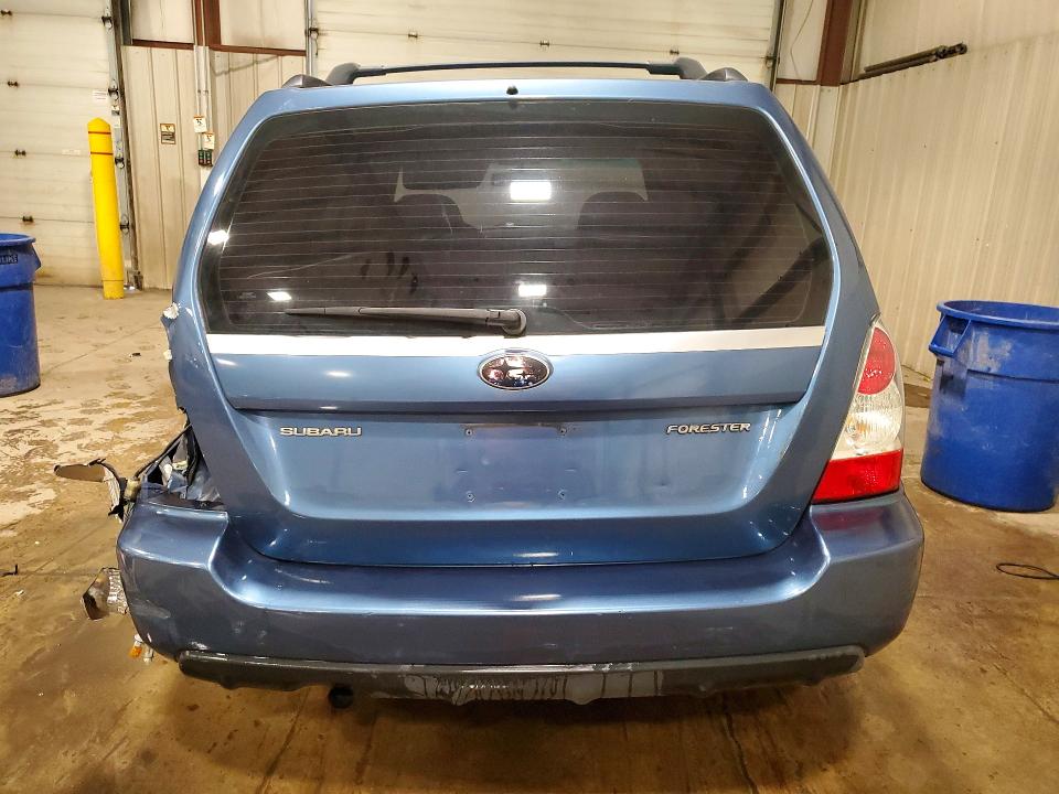 2007 Subaru Forester VIN JF1SG63667H729645 COPART salvage auction — SIDE, PA - CERTIFICATE OF SALVAGE, sold $400 on 2026-07-02 (photo 6)