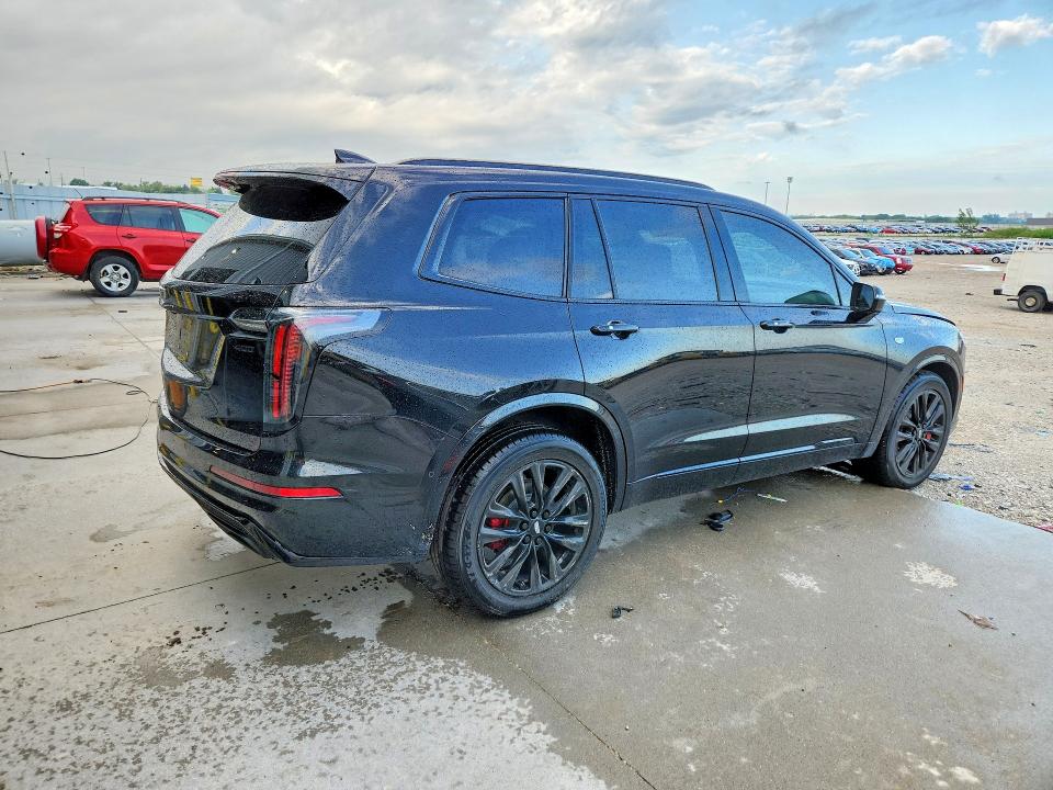 2023 Cadillac Xt6 VIN 1GYKPGRS1PZ176962 COPART salvage auction — FRONT END, Ne - Cert Of Title-Salvage, sold $10,700 on 2026-07-07 (photo 3)