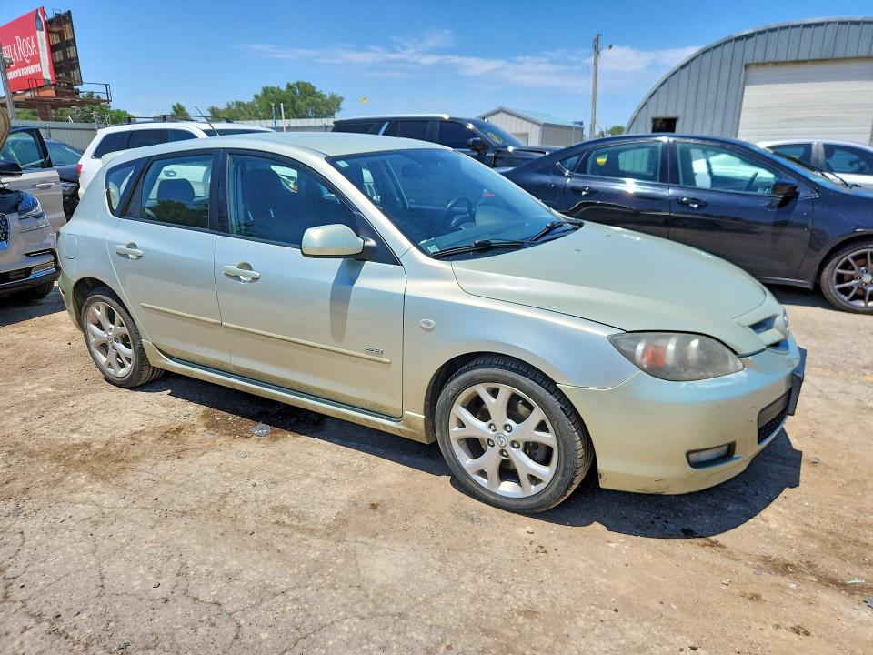 2009 Mazda 3 VIN JM1BK343491244136 COPART salvage auction — REAR END, Ks - Cert Of Title-Salvage, sold $925 on 2026-07-22 (photo 4)