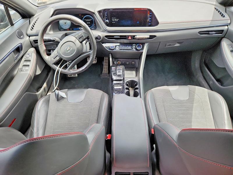2022 Hyundai Sonata VIN 5NPEK4JC3NH146449 COPART salvage auction — FRONT END, Md - Cert Of Salvage > 75% Damage, sold $250 on 2026-07-14 (photo 8)