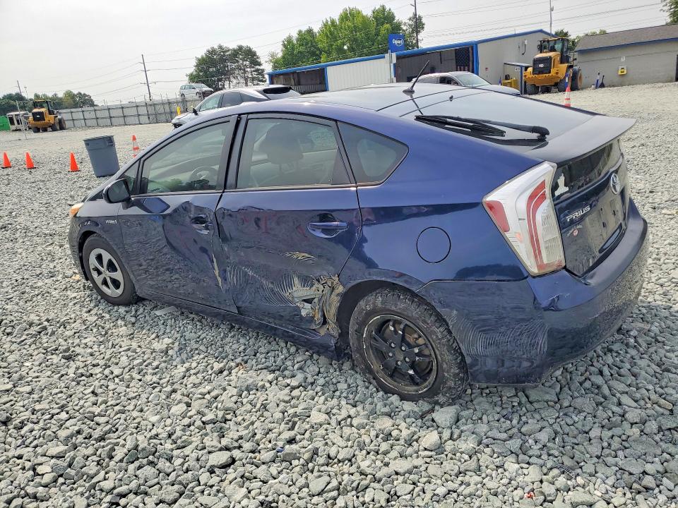 2014 Toyota Prius VIN JTDKN3DU4E0359819 COPART salvage auction — SIDE, Nc - Salvage Certificate Of Title, sold $150 on 2026-07-29 (photo 2)