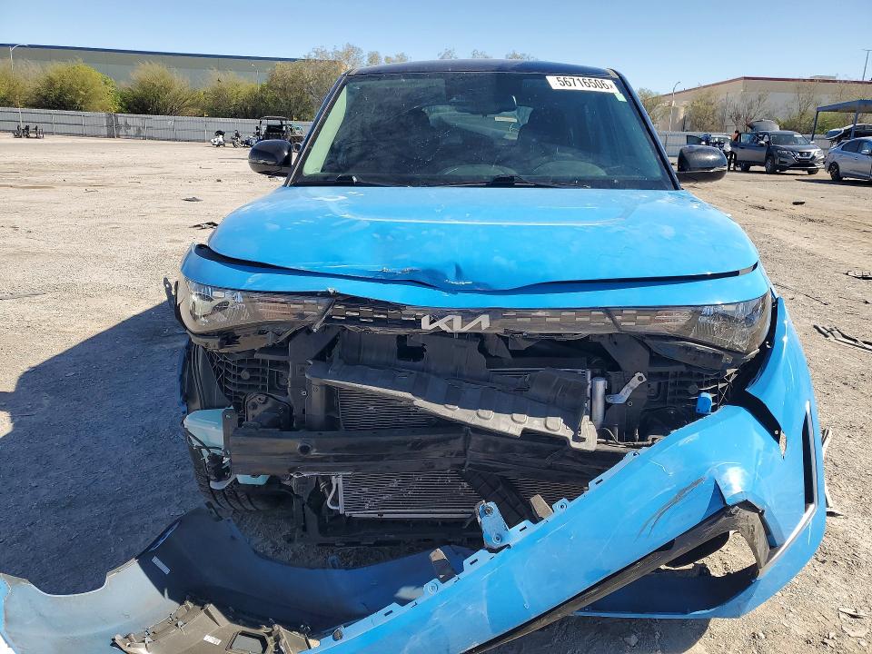 2024 Kia Soul VIN KNDJ53AUXR7222347 COPART salvage auction — FRONT END, NV - SALVAGE TITLE, sold $4,150 on 2026-07-28 (photo 5)