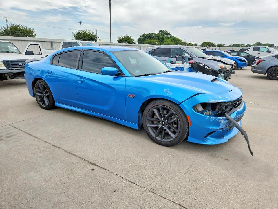 2019 Dodge VIN 2C3CDXGJ6KH535376 COPART salvage auction — HAIL, Tx - Salvage Vehicle Title, sold $6,000 on 2026-07-02 (photo 4)