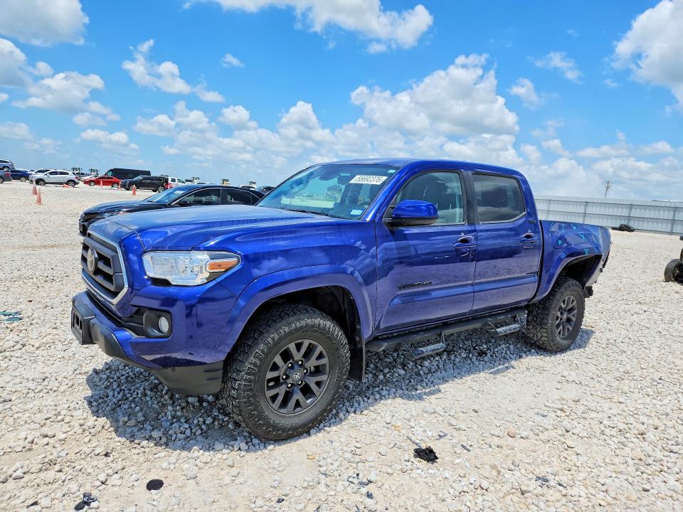 2023 Toyota Tacoma VIN 3TYAZ5CN6PT042232 COPART salvage auction — REAR END, Tx - Salvage Vehicle Title, sold $12,000 on 2026-07-09 (photo 1)