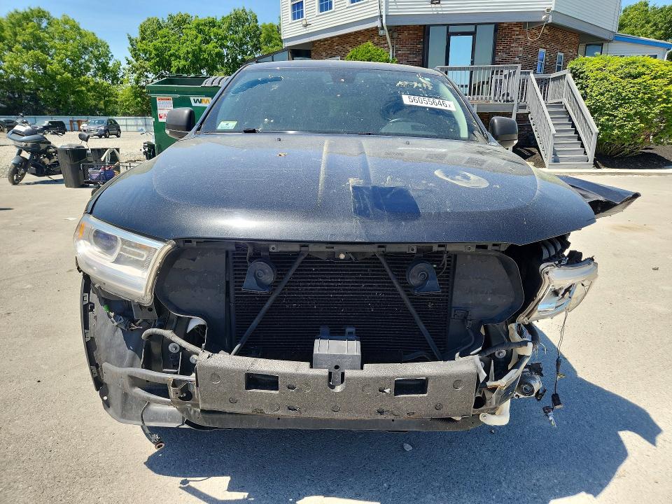 2014 Dodge Durango VIN 1C4RDHAG1EC597381 COPART salvage auction — FRONT END, Ma - Cert Of Title-Reconstrctd Coll, sold $1,250 on 2026-07-09 (photo 5)