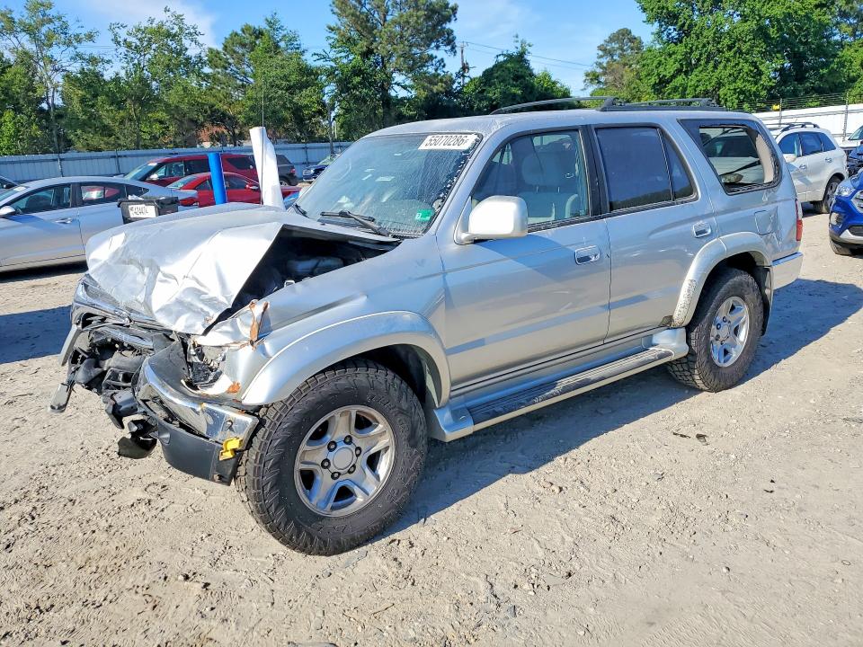 2002 Toyota 4runner VIN JT3HN86R220362749 COPART salvage auction — FRONT END, Va - Certificate Of Title, sold $1,450 on 2026-07-07 (photo 1)